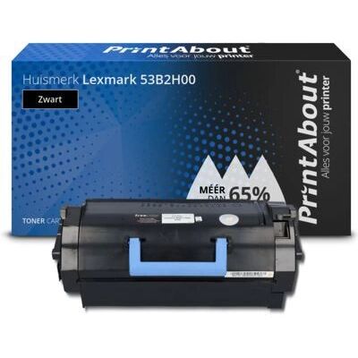 PrintAbout 53B2H00 Schwarze Tonerpatrone - Hohe Kapazität PrintAbout 53B2H00 Schwarze Tonerpatrone - Hohe Kapazität