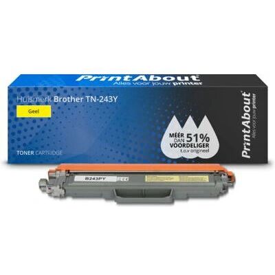 PrintAbout TN-243Y Cartouche de toner jaune - Fournitures d'imprimante - Publicité PrintAbout TN-243Y Cartouche de toner jaune - Fournitures d'imprimante - Publicité