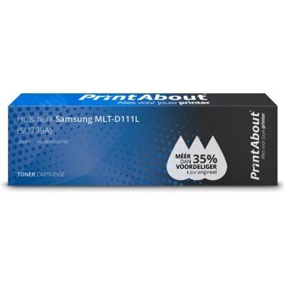 PrintAbout MLT-D111L Schwarz Toner - Kompatibel, Hochkapazität PrintAbout MLT-D111L Schwarz Toner - Kompatibel, Hochkapazität