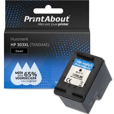 PrintAbout T6N04AE Schwarze Tintenpatrone - Hohe Kapazität - Tintenstrahldrucker PrintAbout T6N04AE Schwarze Tintenpatrone - Hohe Kapazität - Tintenstrahldrucker