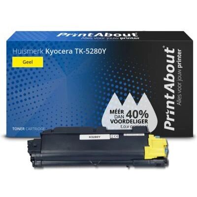 PrintAbout Kyocera TK-5280Y Gelb Toner - Druckerpatrone PrintAbout Kyocera TK-5280Y Gelb Toner - Druckerpatrone