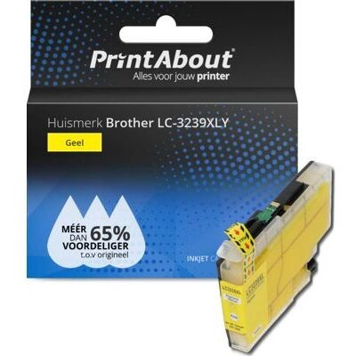 PrintAbout LC-3239XLY Gelbe Hochkapazitätsdruckerpatrone - Druckerpatrone PrintAbout LC-3239XLY Gelbe Hochkapazitätsdruckerpatrone - Druckerpatrone