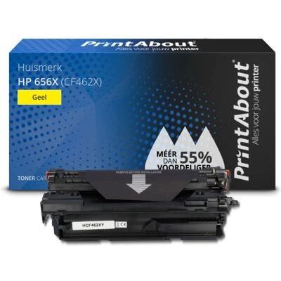 PrintAbout CF462X Toner - Hohe Kapazität - Kompatibel mit HP 656X - Gelb PrintAbout CF462X Toner - Hohe Kapazität - Kompatibel mit HP 656X - Gelb