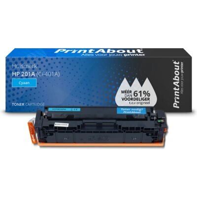 Toner PrintAbout CF401A - Cyan - Compatible avec HP - Publicité Toner PrintAbout CF401A - Cyan - Compatible avec HP - Publicité