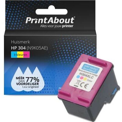 PrintAbout N9K05AE Tintenpatrone - Kompatibel mit HP 304 - 3-Farbig PrintAbout N9K05AE Tintenpatrone - Kompatibel mit HP 304 - 3-Farbig