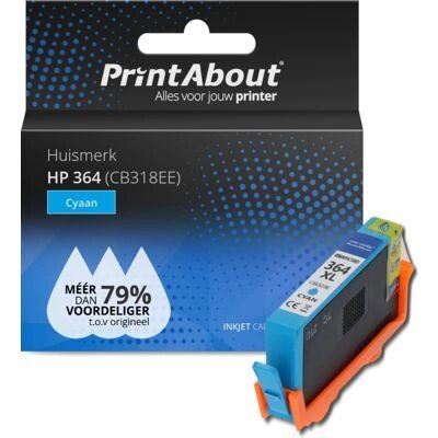 PrintAbout CB318EE Tintenpatrone - Cyan - Tintenpatrone für HP PrintAbout CB318EE Tintenpatrone - Cyan - Tintenpatrone für HP