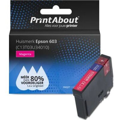 Cartouche d'encre PrintAbout C13T03U34010 - Magenta Cartouche d'encre PrintAbout C13T03U34010 - Magenta