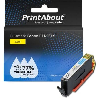 Cartuccia d'Inchiostro Giallo CLI-581Y - Compatibile Canon Cartuccia d'Inchiostro Giallo CLI-581Y - Compatibile Canon