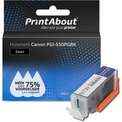 PrintAbout Canon PGI-550PGBK Schwarz Tintenpatrone PrintAbout Canon PGI-550PGBK Schwarz Tintenpatrone