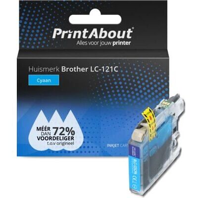 PrintAbout LC-121C Tintenpatrone Cyan PrintAbout LC-121C Tintenpatrone Cyan