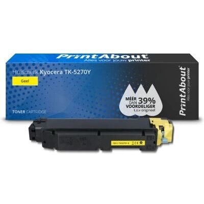 PrintAbout Kyocera TK-5270Y Gelb Toner - Druckerzubehör PrintAbout Kyocera TK-5270Y Gelb Toner - Druckerzubehör
