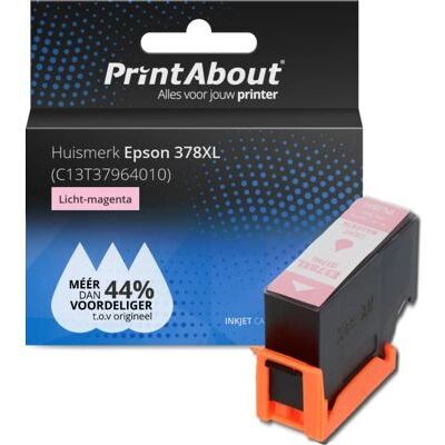 PrintAbout C13T37964010 Magenta Inktcartridge - Hoge Capaciteit PrintAbout C13T37964010 Magenta Inktcartridge - Hoge Capaciteit