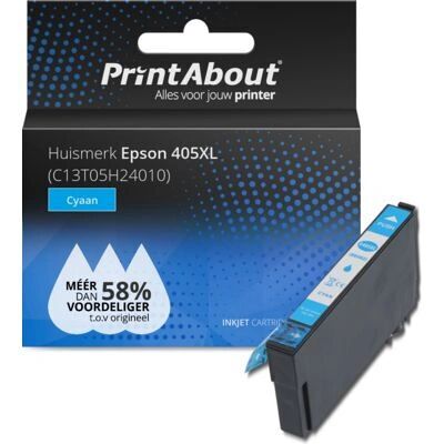 PrintAbout C13T05H24010 Tintenpatrone - Cyan - Hohe Kapazität - Druckerzubehör PrintAbout C13T05H24010 Tintenpatrone - Cyan - Hohe Kapazität - Druckerzubehör
