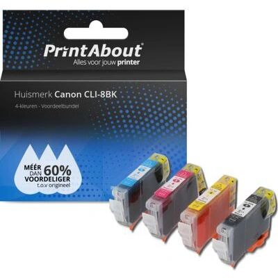 Canon CLI-8BK Tintenpatrone - 4 Farben kompatibel Canon CLI-8BK Tintenpatrone - 4 Farben kompatibel