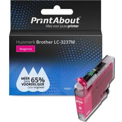 PrintAbout LC-3237M Tintenpatrone - Magenta - Druckerpatrone PrintAbout LC-3237M Tintenpatrone - Magenta - Druckerpatrone