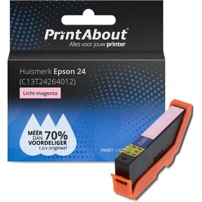PrintAbout C13T24264012 Magenta Tintenpatrone - Epson 24 PrintAbout C13T24264012 Magenta Tintenpatrone - Epson 24