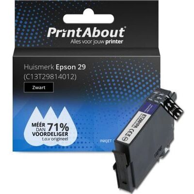 PrintAbout C13T29814012 Cartuccia inchiostro - Nero - Compatibile con Epson 29 PrintAbout C13T29814012 Cartuccia inchiostro - Nero - Compatibile con Epson 29