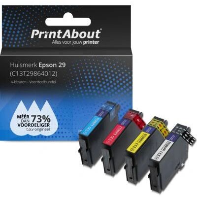 PrintAbout C13T29864012 - Cartouche d'encre multicolore - Compatible Epson PrintAbout C13T29864012 - Cartouche d'encre multicolore - Compatible Epson