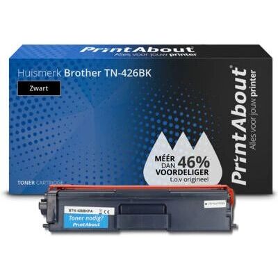PrintAbout TN-426BK Toner Schwarz - Extra hohe Kapazität - Tonerkartusche PrintAbout TN-426BK Toner Schwarz - Extra hohe Kapazität - Tonerkartusche