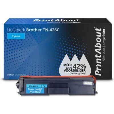 PrintAbout TN-426C Toner Cyan Hochkapazität - Tonerkassette PrintAbout TN-426C Toner Cyan Hochkapazität - Tonerkassette