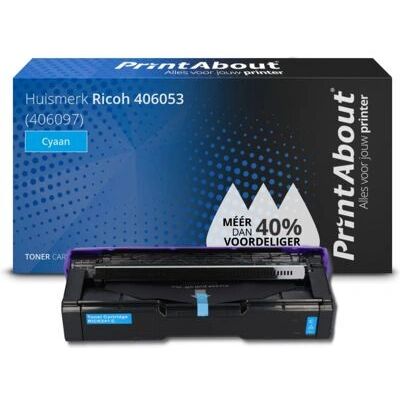 Toner Cyan 406053 - Compatible Ricoh - Publicité Toner Cyan 406053 - Compatible Ricoh - Publicité
