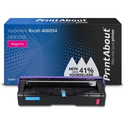 Toner Magenta Ricoh 406054 - Compatible avec imprimantes Ricoh - Publicité Toner Magenta Ricoh 406054 - Compatible avec imprimantes Ricoh - Publicité
