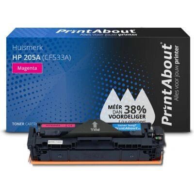 PrintAbout CF533A Toner Magenta - Toner Cartridge - Publicité PrintAbout CF533A Toner Magenta - Toner Cartridge - Publicité
