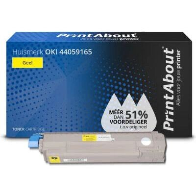 PrintAbout 44059165 Gelber Toner - Druckerzubehör PrintAbout 44059165 Gelber Toner - Druckerzubehör