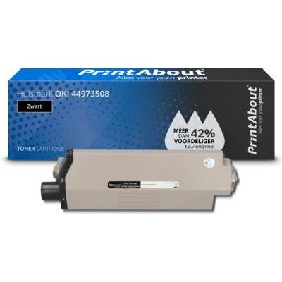 Toner PrintAbout 44973508 - Grande capacité - Noir compatible - Publicité Toner PrintAbout 44973508 - Grande capacité - Noir compatible - Publicité