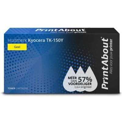 PrintAbout TK-150Y Gelb Toner - Druckerzubehör PrintAbout TK-150Y Gelb Toner - Druckerzubehör