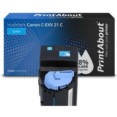 PrintAbout C-EXV 21 C Toner Cyan - Druckerpatrone PrintAbout C-EXV 21 C Toner Cyan - Druckerpatrone