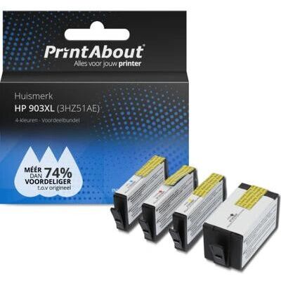 PrintAbout PrintAbout 3HZ51AE-PA Tintenpatrone - Hohe Reichweite - Mehrfarbiges Pack - HP kompatibel PrintAbout PrintAbout 3HZ51AE-PA Tintenpatrone - Hohe Reichweite - Mehrfarbiges Pack - HP kompatibel