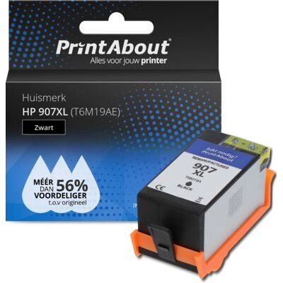 PrintAbout T6M19AE Tintenpatrone - Hochkapazität Schwarz - Für HP PrintAbout T6M19AE Tintenpatrone - Hochkapazität Schwarz - Für HP