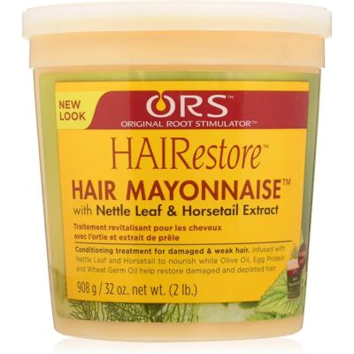 Mayonnaise pour cheveux ORS - Traitement pour cheveux abîmés 908 g - Publicité Mayonnaise pour cheveux ORS - Traitement pour cheveux abîmés 908 g - Publicité