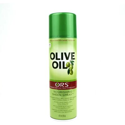 Spray Brillance Nourrissante à l'huile d'olive ORS - Spray capillaire - Publicité Spray Brillance Nourrissante à l'huile d'olive ORS - Spray capillaire - Publicité