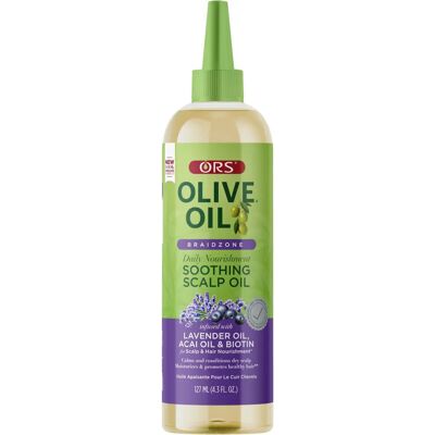 ORS - Huile pour cuir chevelu exotique nourrissante à l’huile d’olive - Huile de babassu - 127ml - Huile capillaire - Publicité ORS - Huile pour cuir chevelu exotique nourrissante à l’huile d’olive - Huile de babassu - 127ml - Huile capillaire - Publicité