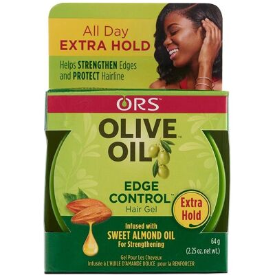 ORS Controle de Bordas com Azeite de Oliva - Gel para cabelos naturais e relaxados ORS Controle de Bordas com Azeite de Oliva - Gel para cabelos naturais e relaxados