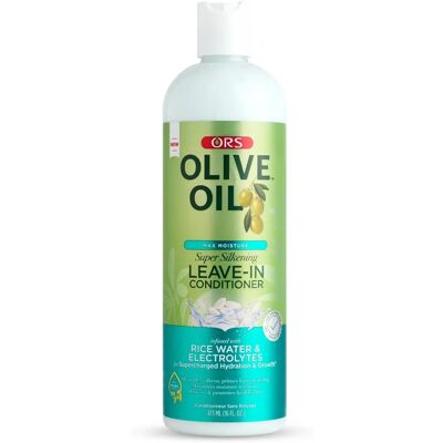 Après-shampoing sans rinçage à l'huile d'olive ORS Max Hydratation - Soin capillaire - Publicité Après-shampoing sans rinçage à l'huile d'olive ORS Max Hydratation - Soin capillaire - Publicité