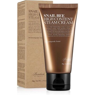 Benton Crème à Vapeur Haute Contenu Escargot Abeille (50ml) - Publicité Benton Crème à Vapeur Haute Contenu Escargot Abeille (50ml) - Publicité