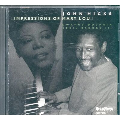 John Hicks Impressions of Mary Lou - Jazz Album John Hicks Impressions of Mary Lou - Jazz Album
