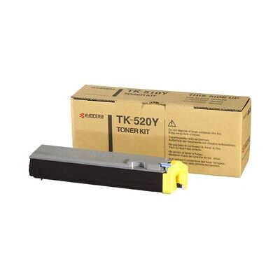 Kyocera TK-520Y Gelb Tonerpatrone - Toner Cartridge Kyocera TK-520Y Gelb Tonerpatrone - Toner Cartridge