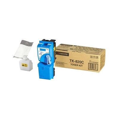 Kyocera TK-820C Cyan Toner - Tonercartridge Kyocera TK-820C Cyan Toner - Tonercartridge