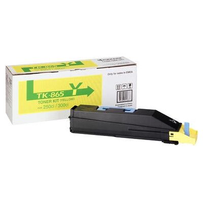 Cartouche de toner jaune Kyocera TK-865Y - Toner Cartridge - Publicité Cartouche de toner jaune Kyocera TK-865Y - Toner Cartridge - Publicité