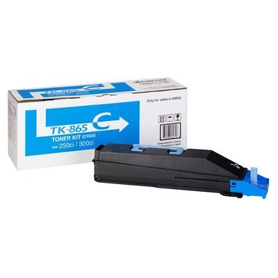 Kyocera TK-865C Cyan / Schwarz / Blau Tonerpatrone - Toner Kyocera TK-865C Cyan / Schwarz / Blau Tonerpatrone - Toner