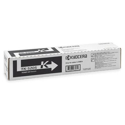Cartucho de toner preto Kyocera TK-5205K - Acessório de impressora Cartucho de toner preto Kyocera TK-5205K - Acessório de impressora
