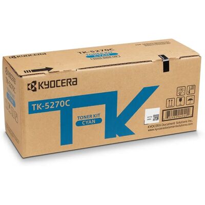Kyocera TK-5270C Cyan Toner Cartridge - Toner Cartridge Kyocera TK-5270C Cyan Toner Cartridge - Toner Cartridge