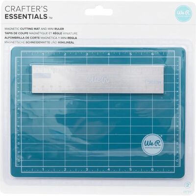 We R Memory Keepers Mini Magnetic Mat & Ruler - Crafting Mat We R Memory Keepers Mini Magnetic Mat & Ruler - Crafting Mat