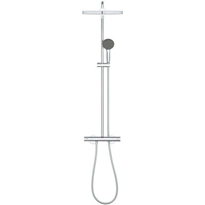 Grohe - Colonne de douche thermostatique XXL 250 Chrome - Système de Douche - Publicité Grohe - Colonne de douche thermostatique XXL 250 Chrome - Système de Douche - Publicité
