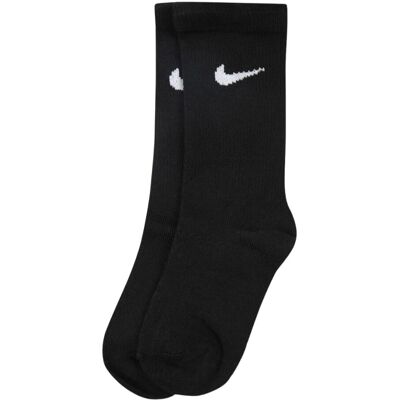 Calcetines Nike Kids Crew Pack 6 - Unisex - Negro - Talla: 23.5-27 - Algodón - Foot Locker Calcetines Nike Kids Crew Pack 6 - Unisex - Negro - Talla: 23.5-27 - Algodón - Foot Locker