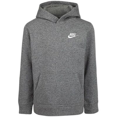 Nike NKB CLUB FLEECE PO HOODIE - Enfants Unisexe Gris - Publicité Nike NKB CLUB FLEECE PO HOODIE - Enfants Unisexe Gris - Publicité